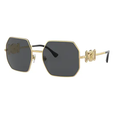 Versace Woman Sunglass VE2248 - Frame color: Gold, Lens color: Dark Grey