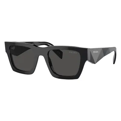 Prada Man Sunglass PR A06S - Frame color: Black, Lens color: Dark Grey