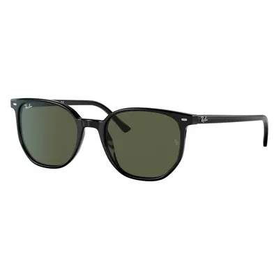 Ray-Ban Unisex Sunglass RB2197 Elliot - Frame color: Black, Lens color: G-15 Green