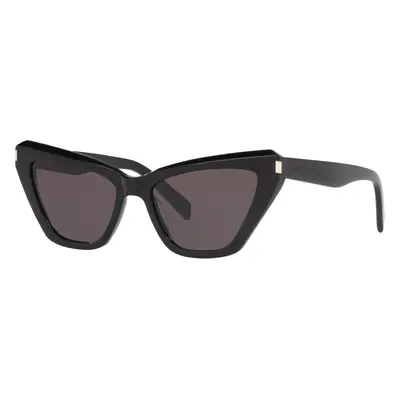 Saint Laurent Woman Sunglass SL 466 - Frame color: Black, Lens color: Black