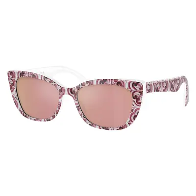 Dolce&Gabbana Unisex Sunglass DX4427 Kids - Frame color: Maiolica Fuxia, Lens color: Pink Mirro