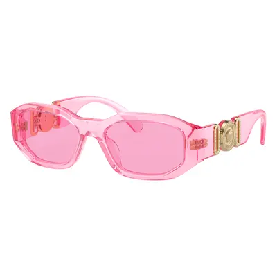 Versace Unisex Sunglass VK4429U Kids - Frame color: Transparent Pink, Lens color: Fuchsia