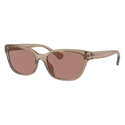 Ralph Woman Sunglass RA5307U - Frame color: Shiny Transparent Beige, Lens color: Light Rose Bro