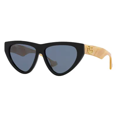 Gucci Woman Sunglass GG1333S - Frame color: Black, Lens color: Blue