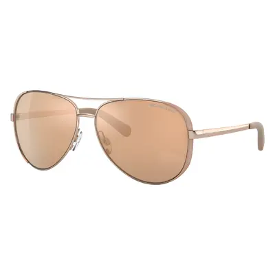 Michael Kors Woman Sunglass MK5004 Chelsea - Frame color: Rose Gold/Taupe, Lens color: Rose Gol