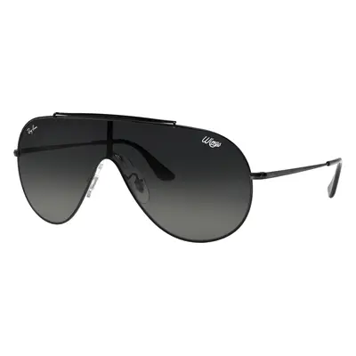 Ray-Ban Man Sunglass RB3597 Wings - Frame color: Black, Lens color: Grey Gradient