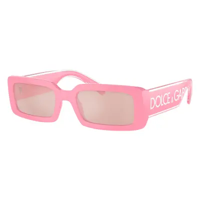 Dolce&Gabbana Woman Sunglass DG6187 - Frame color: Pink, Lens color: Light Pink Mirror Silver