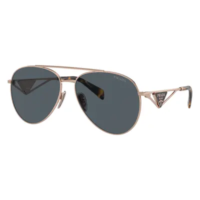 Prada Woman Sunglass PR 73ZS - Frame color: Rose Gold, Lens color: Dark Grey