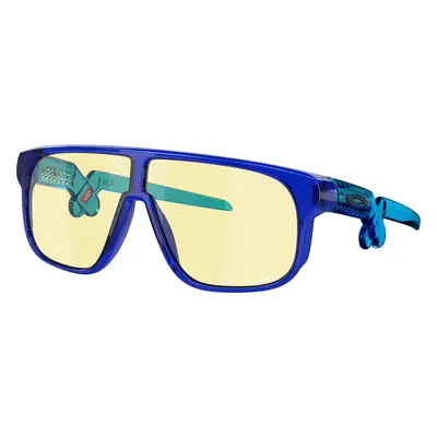 Oakley Unisex Sunglass OJ9012 Inverter (Youth Fit) Gaming Collection - Frame color: Crystal Blu