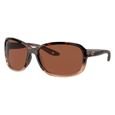 Costa Woman Sunglass 6S9114 Seadrift - Frame color: Shiny Tortoise Fade, Lens color: Copper