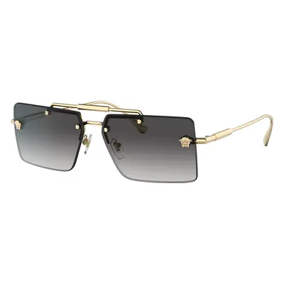 Versace Woman Sunglass VE2245 - Frame color: Gold, Lens color: Grey Gradient