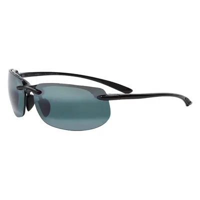 Maui Jim Man Sunglass Banyans - Frame color: Rootbeer, Lens color: Grey Mirror Polar