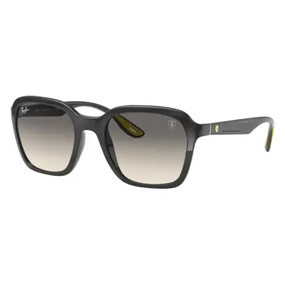 Ray-Ban Unisex Sunglass RB4343M Scuderia Ferrari Collection - Frame color: Grey, Lens color: Gr