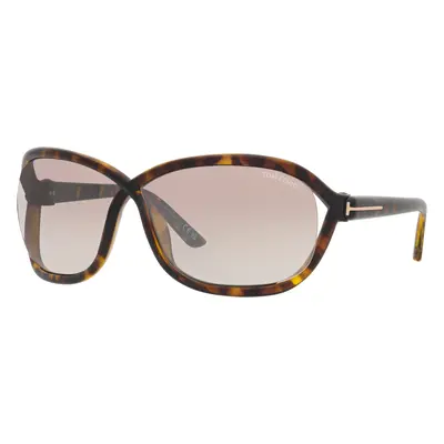 Tom Ford Woman Sunglass Fernanda - Frame color: Tortoise Black, Lens color: Brown