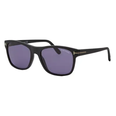 Tom Ford Man Sunglass FT0698 - Frame color: Black Matte, Lens color: Blue