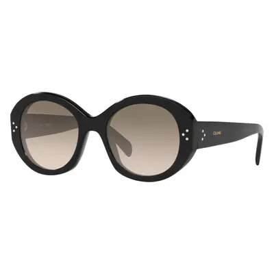 Celine Woman Sunglass CL40240I - Frame color: Black Shiny, Lens color: Blue