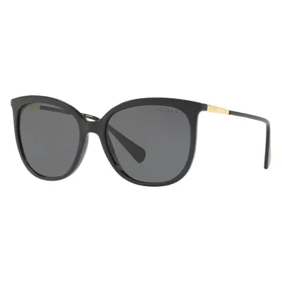 Ralph Woman Sunglass RA5248 - Frame color: Shiny Black, Lens color: Polarized Dark Grey