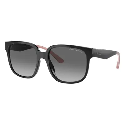 Armani Exchange Woman Sunglass AX4136SU - Frame color: Shiny Black, Lens color: Gradient Grey