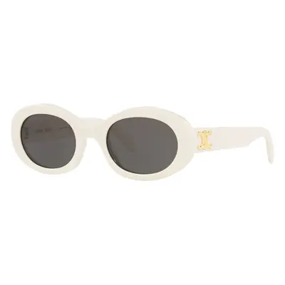 Celine Woman Sunglass CL40194U - Frame color: Ivory, Lens color: Grey