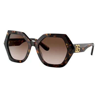 Dolce&Gabbana Woman Sunglass DG4406 - Frame color: Havana, Lens color: Gradient Brown