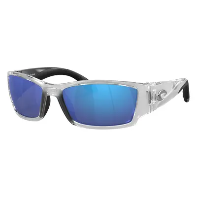 Costa Man Sunglass 6S9057 Corbina - Frame color: Silver, Lens color: Blue Mirror