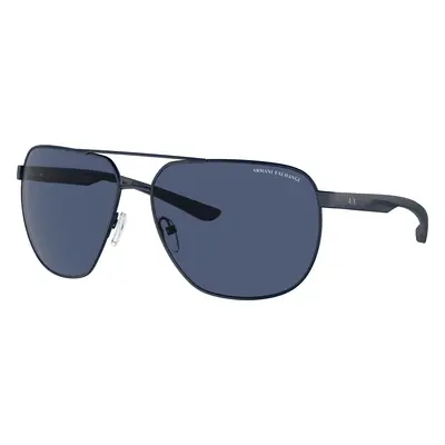 Armani Exchange Man Sunglass AX2047S - Frame color: Matte Blue, Lens color: Dark Blue