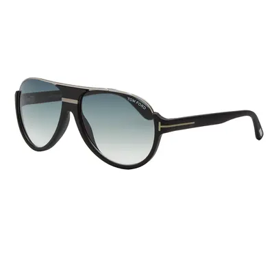 Tom Ford Man Sunglass Ft0334 Dimitry - Frame color: Black Matte, Lens color: Blue Gradient