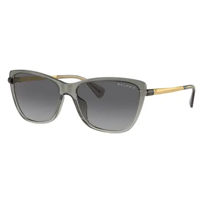 Ralph Woman Sunglass RA5308U - Frame color: Shiny Transparent Grey, Lens color: Light Grey Grad