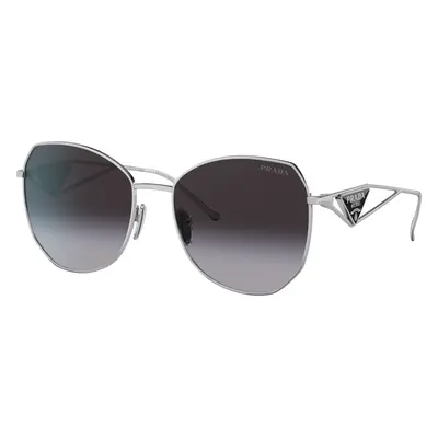 Prada Woman Sunglass PR 57YS - Frame color: Silver, Lens color: Grey Gradient