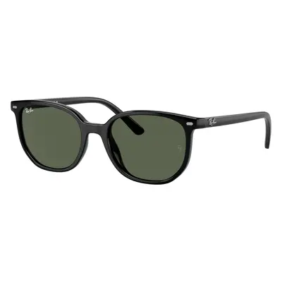 Ray-Ban Unisex Sunglass RB9097S Elliot Kids - Frame color: Black, Lens color: Dark Green