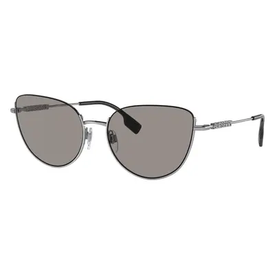 Burberry Woman Sunglass BE3144 Harper - Frame color: Silver, Lens color: Photo Grey