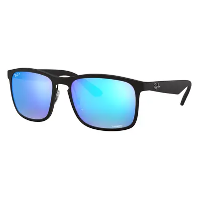 Ray-Ban Man Sunglass RB4264 Chromance - Frame color: Black, Lens color: Blue