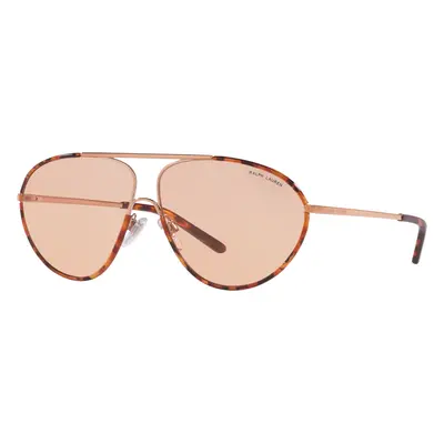 Ralph Lauren Woman Sunglass RL7066J - Frame color: Pink Gold / Havana Tokyo, Lens color: Orange