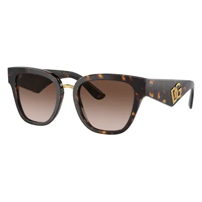 Dolce&Gabbana Woman Sunglass DG4437 - Frame color: Havana, Lens color: Gradient Brown