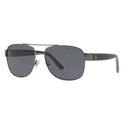 Polo Ralph Lauren Man Sunglass PH3122 - Frame color: Matte Dark Gunmetal, Lens color: Polar Gre