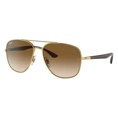 Ray-Ban Unisex Sunglass RB3683 - Frame color: Arista Gold, Lens color: Brown