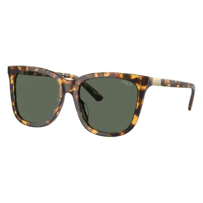 Polo Ralph Lauren Woman Sunglass PH4201U - Frame color: Shiny Havana, Lens color: Dark Green