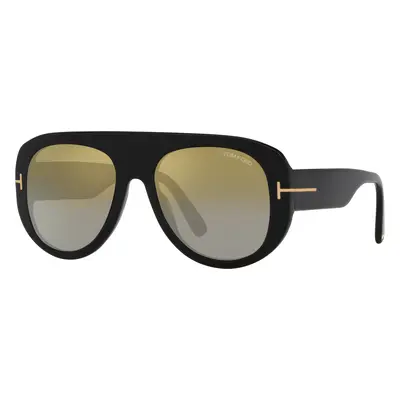 Tom Ford Man Sunglass Cecil - Frame color: Black Shiny, Lens color: Brown