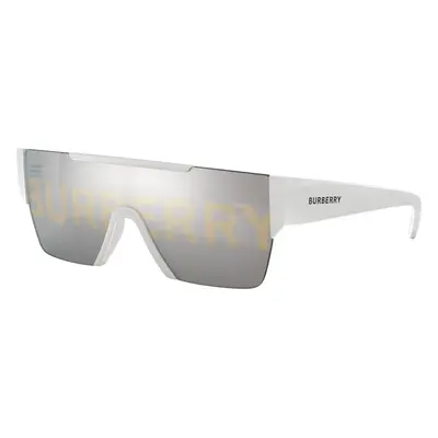 Burberry Man Sunglass BE4291 - Frame color: White, Lens color: Grey Tampo Burberry Silver/Gold2