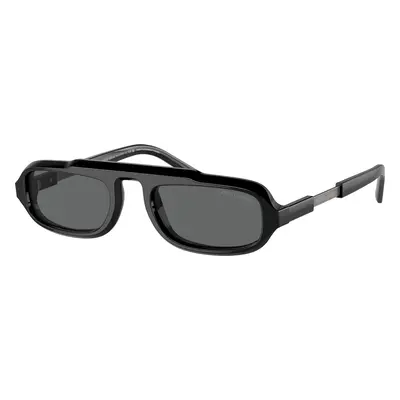 Giorgio Armani Man Sunglass AR8203 - Frame color: Black, Lens color: Dark Grey