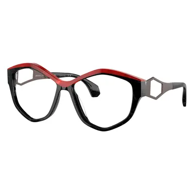 Alain Mikli Woman Sunglass A05501 - Frame color: Noir Nacree/Rouge Nacree, Lens color: Photo Cl