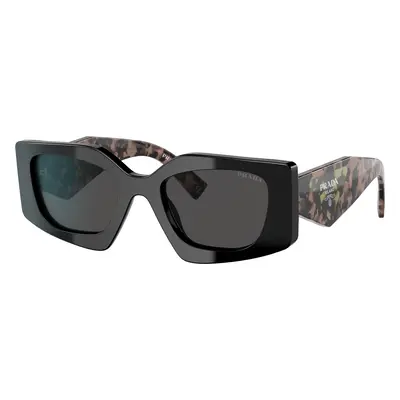 Prada Woman Sunglass PR 15YS - Frame color: Black, Lens color: Dark Grey