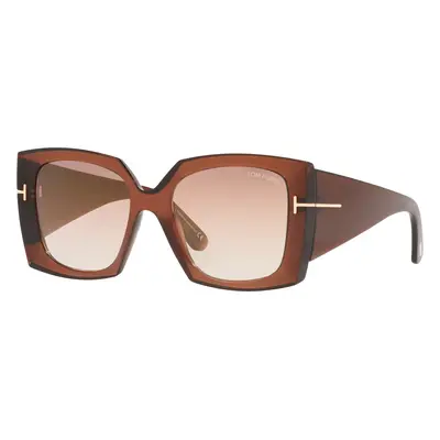 Tom Ford Woman Sunglass FT0921 - Frame color: Top Black, Lens color: Brown Mirror