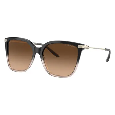 Ralph Lauren Woman Sunglass RL8209 The Jacquie - Frame color: Shiny Grad Black/Transp Beige, Le