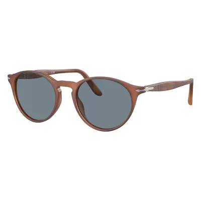 Persol Man Sunglass PO3092SM - Frame color: Terra Di Siena, Lens color: Light Blue