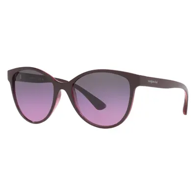 Sunglass Hut Collection Woman Sunglass HU2021 - Frame color: Top Brown On Lilla, Lens color: Gr