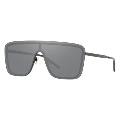 Saint Laurent Unisex Sunglass SL364 - Frame color: Black Matte, Lens color: Grey Mirror