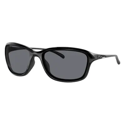 Oakley Woman Sunglass OO9297 She's Unstoppable - Frame color: Polished Black, Lens color: Grey