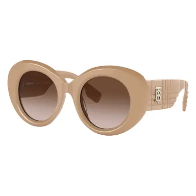 Burberry Woman Sunglass BE4370U Margot - Frame color: Beige, Lens color: Brown Gradient