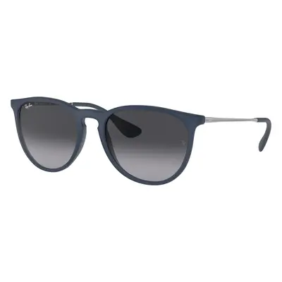 Ray-Ban Woman Sunglass RB4171 Erika Color Mix - Frame color: Blue, Lens color: Grey Gradient